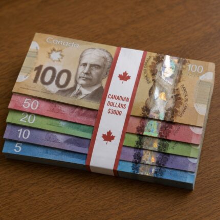Canadian Dollar Prop Money Bundle