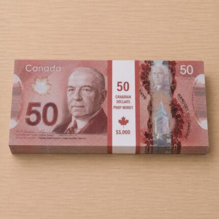 Prop 50 Canadian Dollar Bill