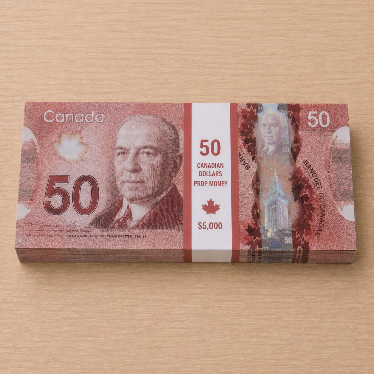 cad-50 Prop 50 Canadian Dollar Bill