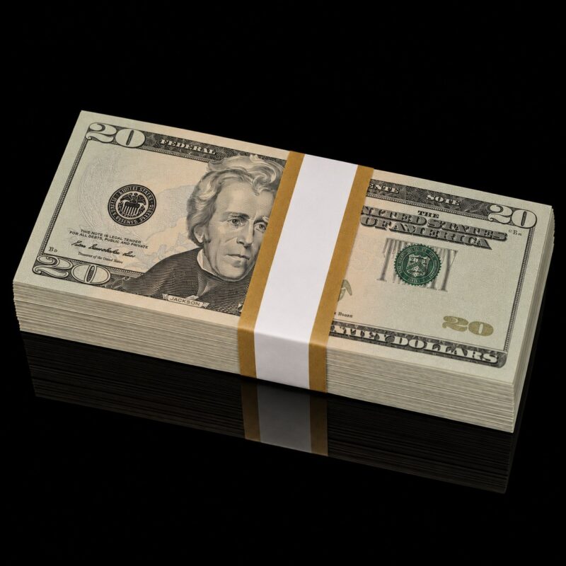 20 Dollar Bill Prop Money